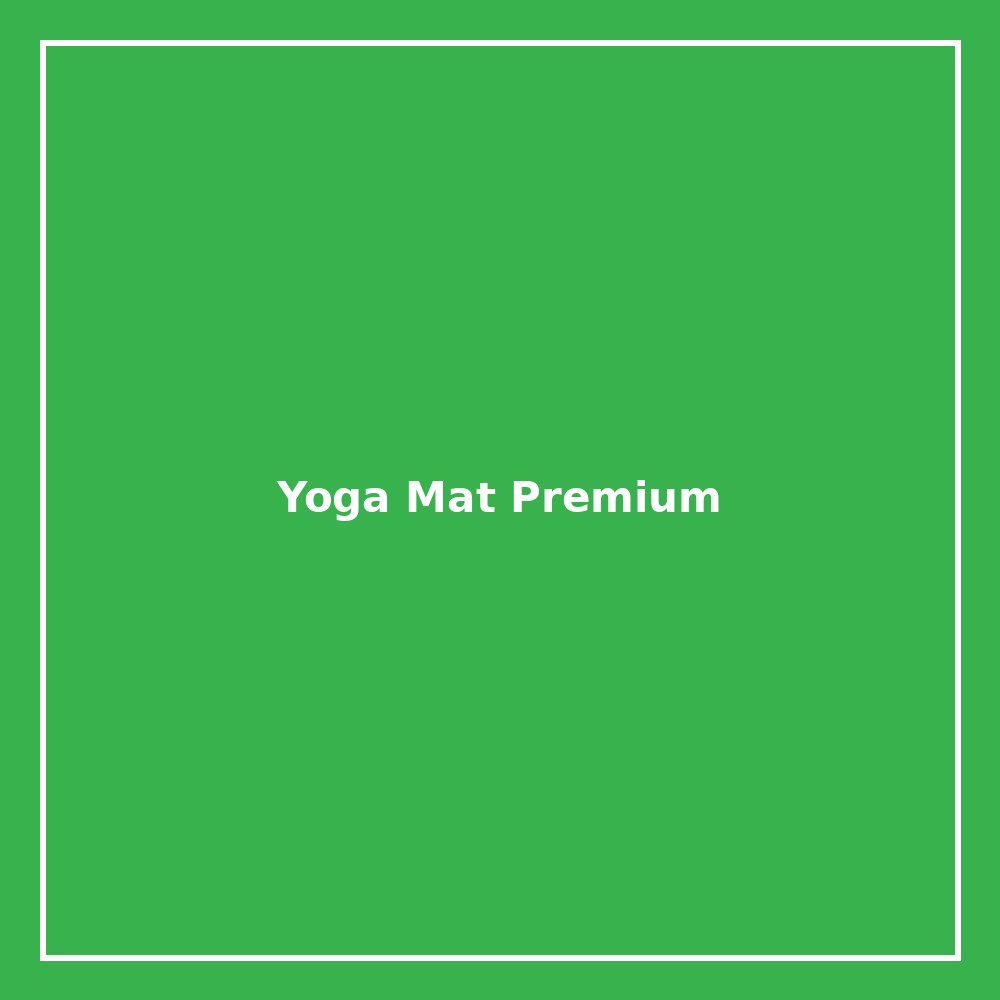 Yoga Mat Premium