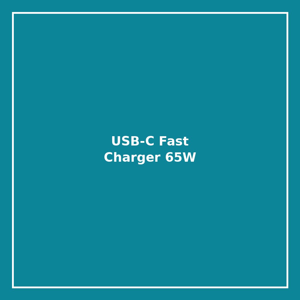 USB-C Fast Charger 65W