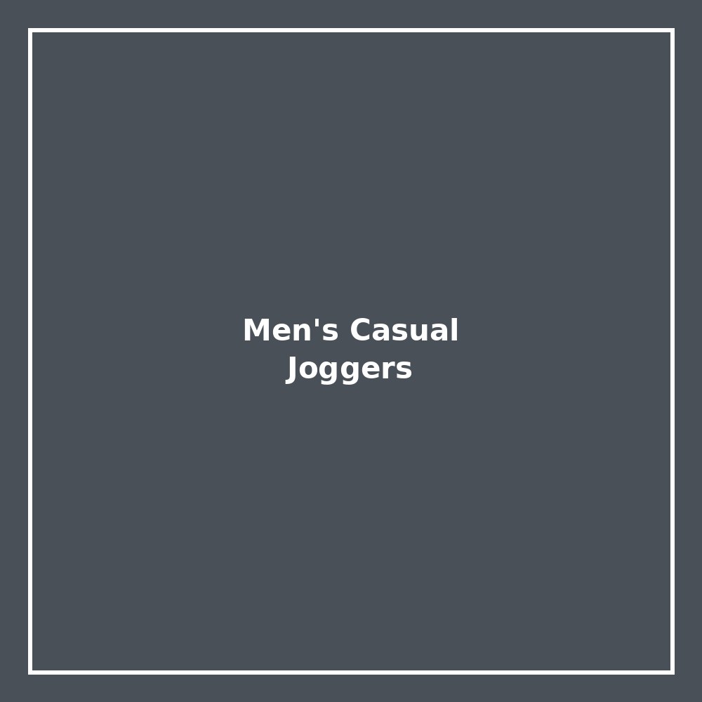 Men's Casual Joggers